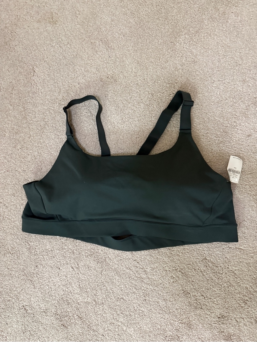 Old Navy Black Adjustable-Strap Sports Bra